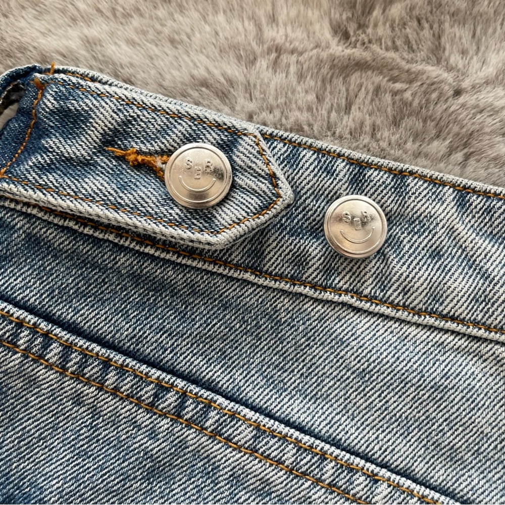 NWT SER.O.YA Omar Drop Crotch Boyfriend jeans size 26/24 coastline - Picture 13 of 16